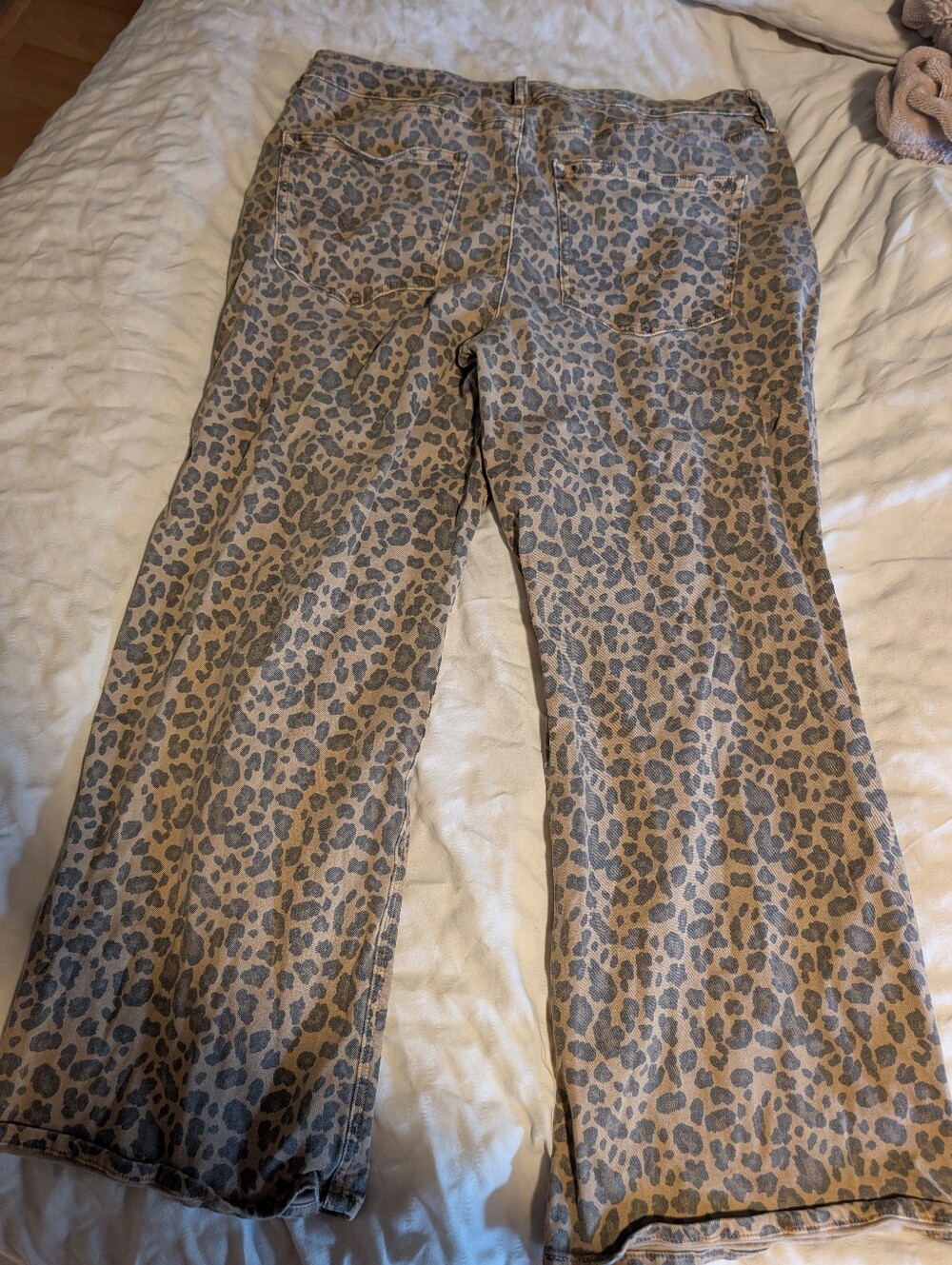 Cheeta Printed Jeans
